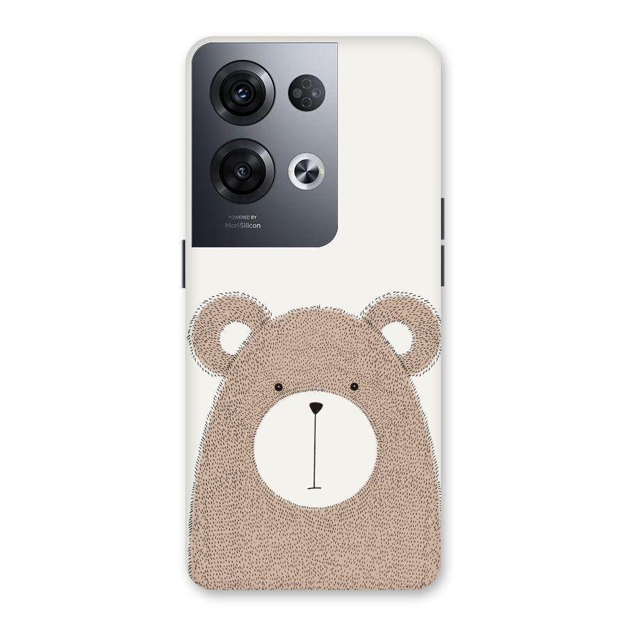 Cute Bear Back Case for Oppo Reno8 Pro 5G