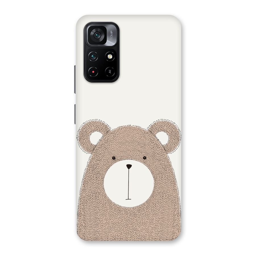 Cute Bear Back Case for Poco M4 Pro 5G