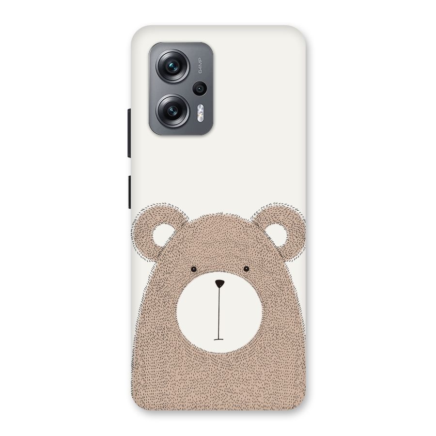 Cute Bear Back Case for Redmi K50i