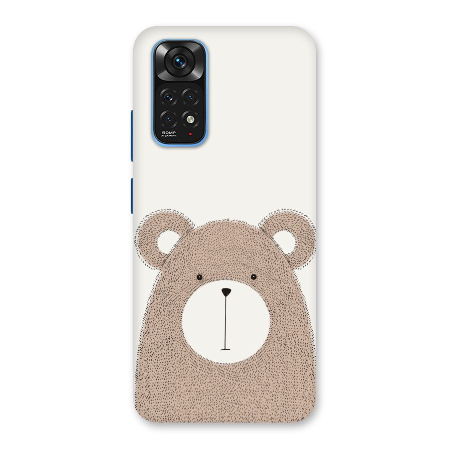 Cute Bear Back Case for Redmi Note 11S