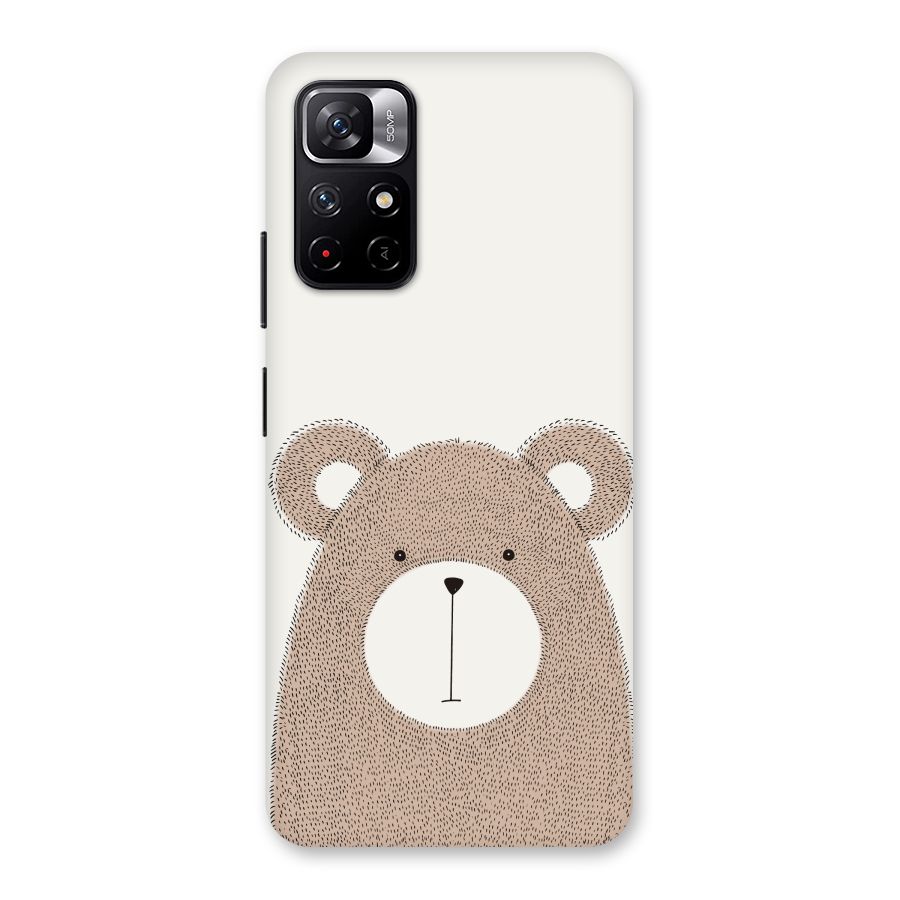 Cute Bear Back Case for Redmi Note 11T 5G