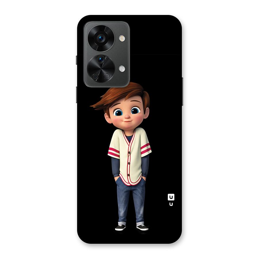 Cute Boy Tim Back Case for OnePlus Nord 2T