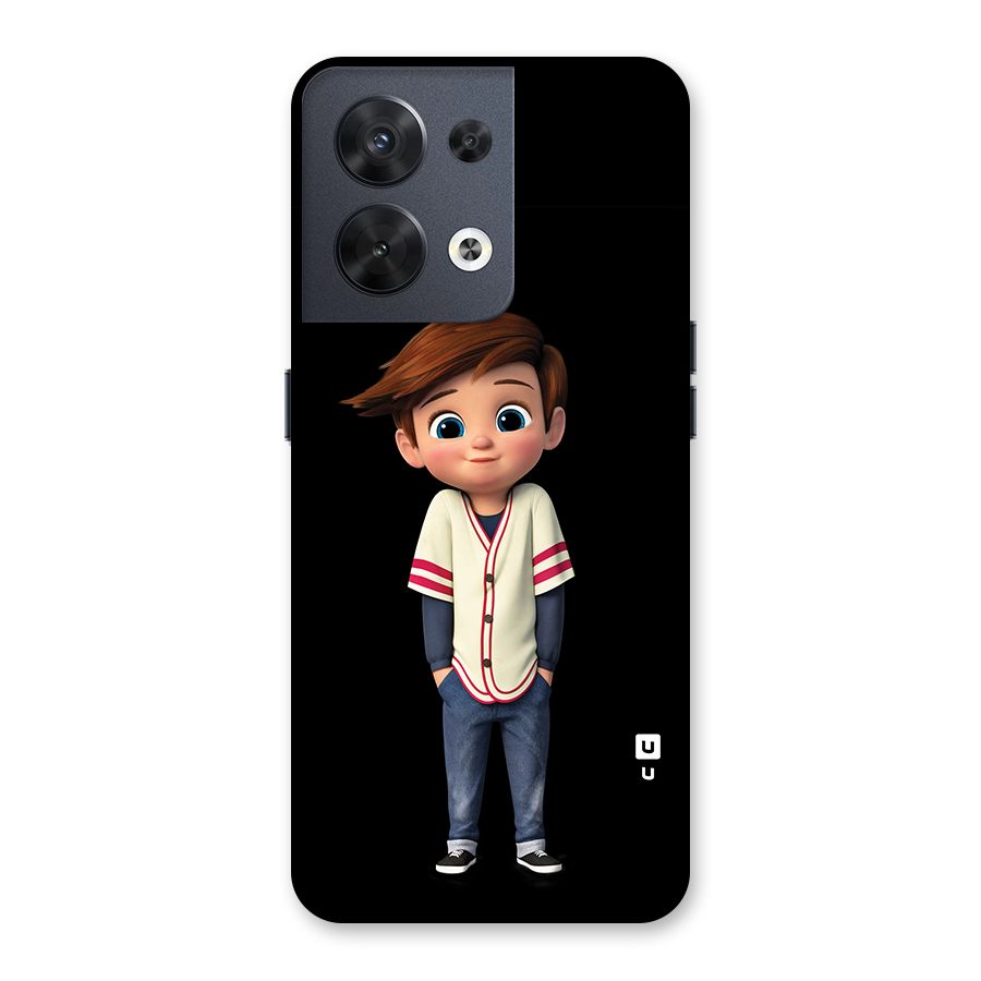Cute Boy Tim Back Case for Oppo Reno8 5G