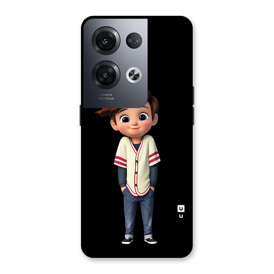 Cute Boy Tim Back Case for Oppo Reno8 Pro 5G