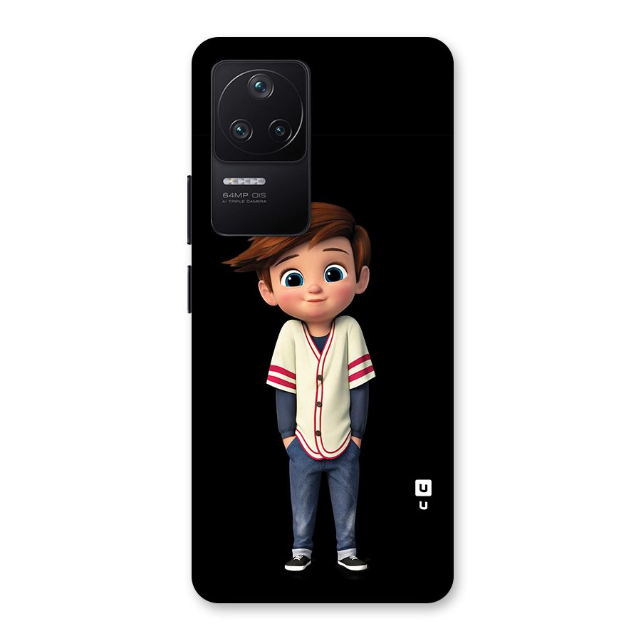 Cute Boy Tim Back Case for Poco F4 5G