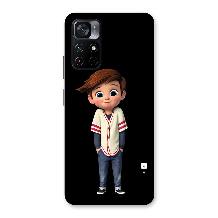 Cute Boy Tim Back Case for Poco M4 Pro 5G