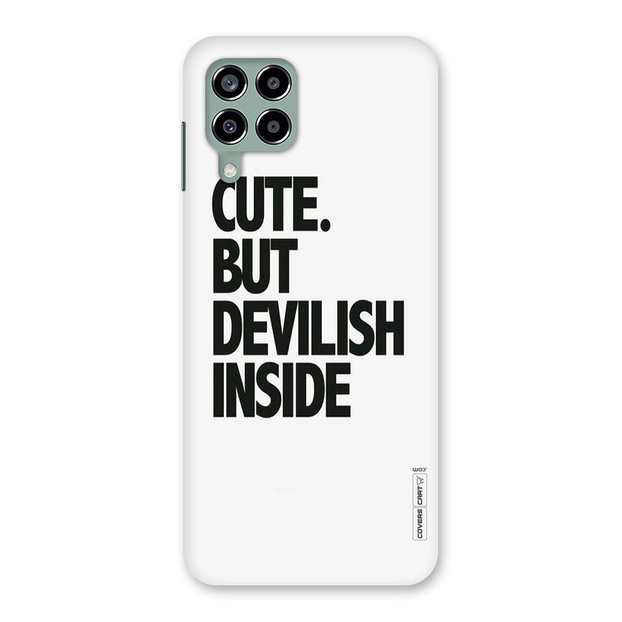 Cute But Devil Back Case for Galaxy M33