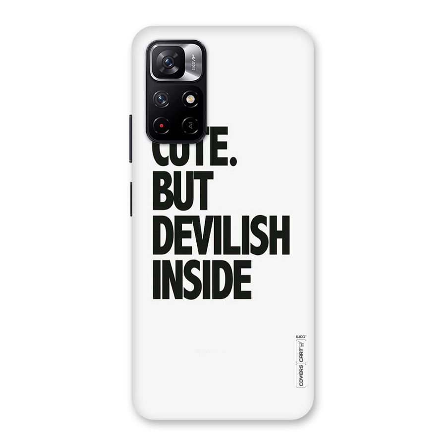 Cute But Devil Back Case for Redmi Note 11T 5G