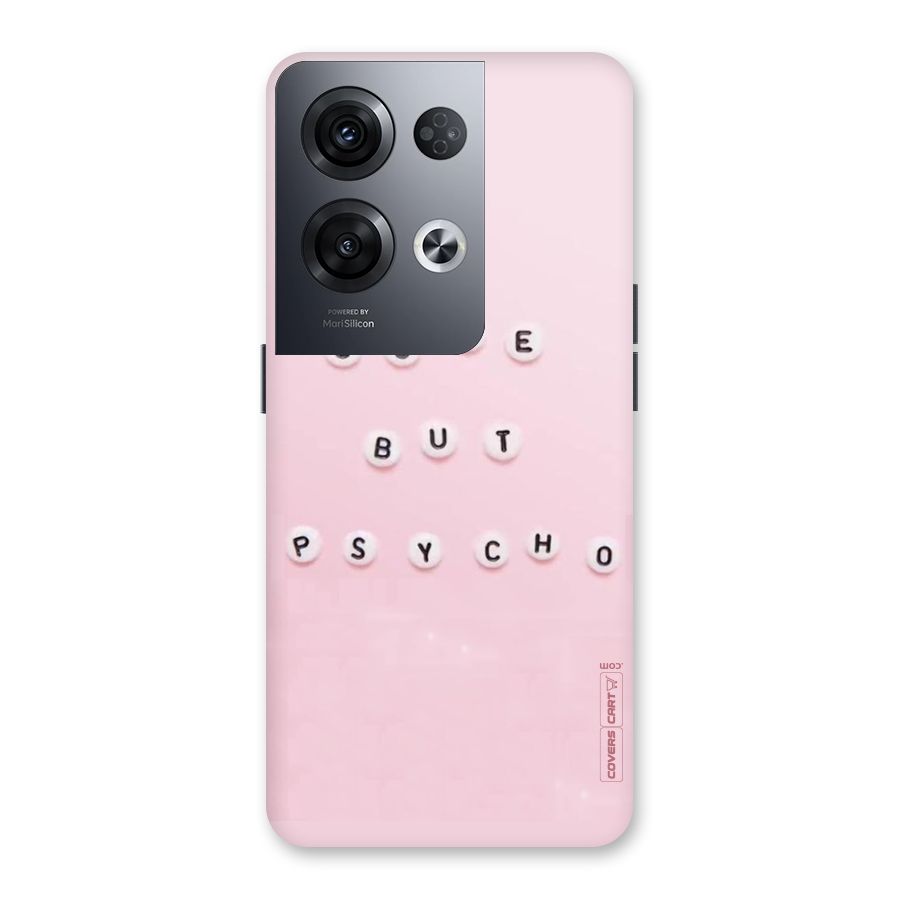 Cute But Psycho Back Case for Oppo Reno8 Pro 5G