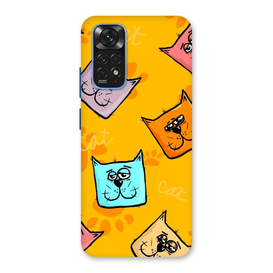 Cute Cat Pattern Back Case for Redmi Note 11S