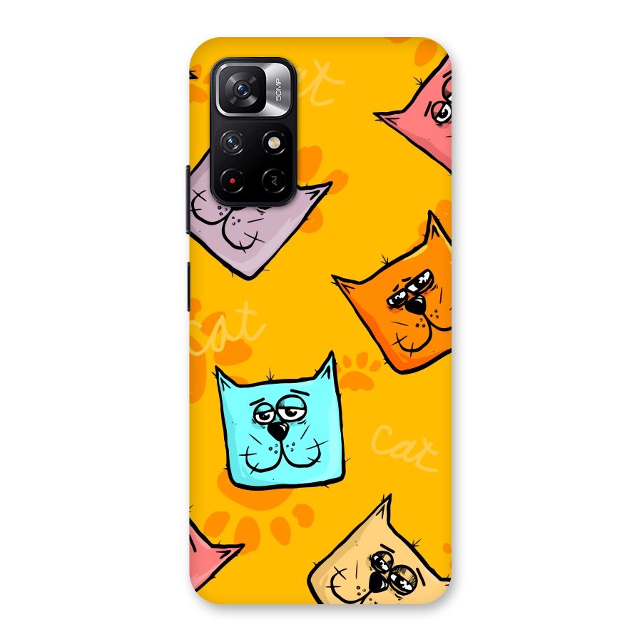Cute Cat Pattern Back Case for Redmi Note 11T 5G