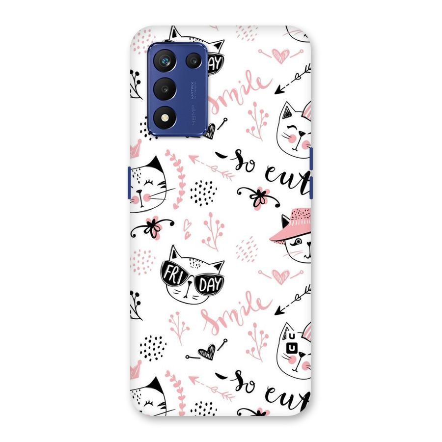 Cute Cat Swag Back Case for Realme 9 5G Speed