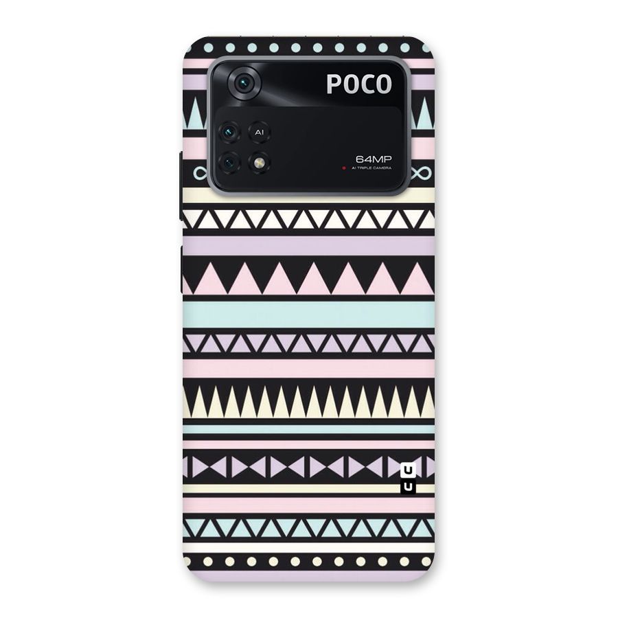 Cute Chev Pattern Back Case for Poco M4 Pro 4G