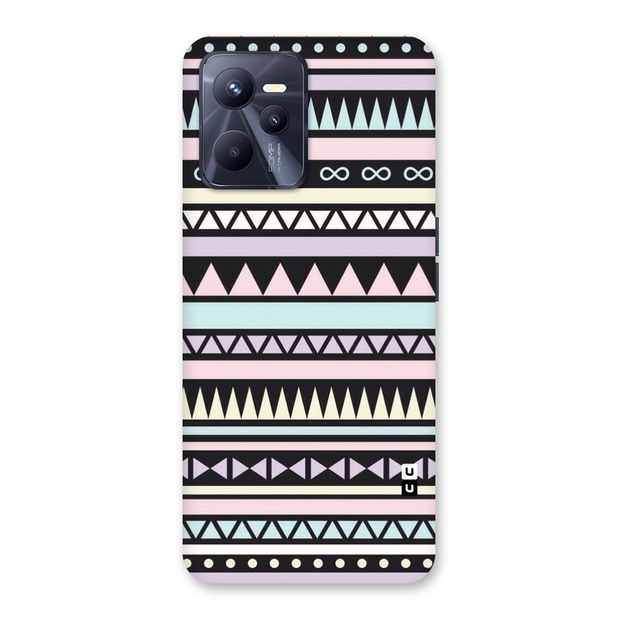 Cute Chev Pattern Back Case for Realme C35