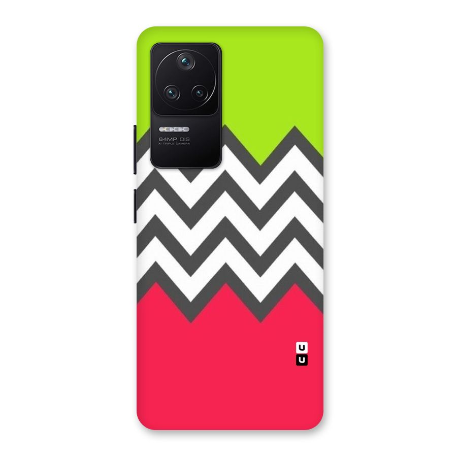 Cute Chevron Back Case for Poco F4 5G