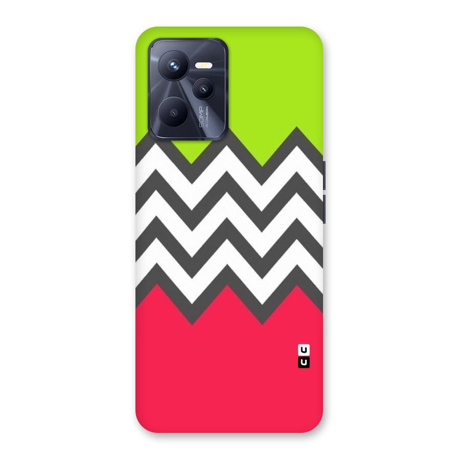 Cute Chevron Back Case for Realme C35