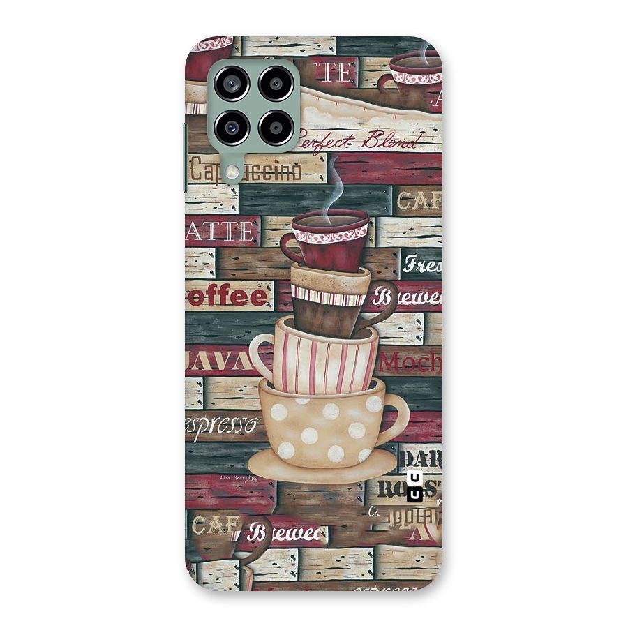 Cute Coffee Cups Back Case for Galaxy M33