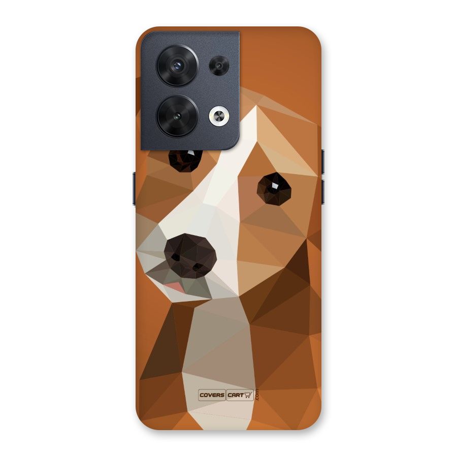 Cute Dog Back Case for Oppo Reno8 5G