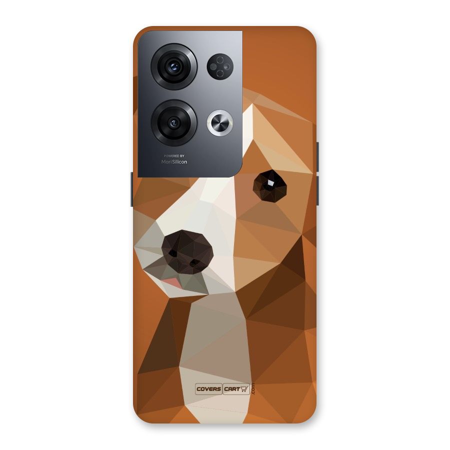 Cute Dog Back Case for Oppo Reno8 Pro 5G