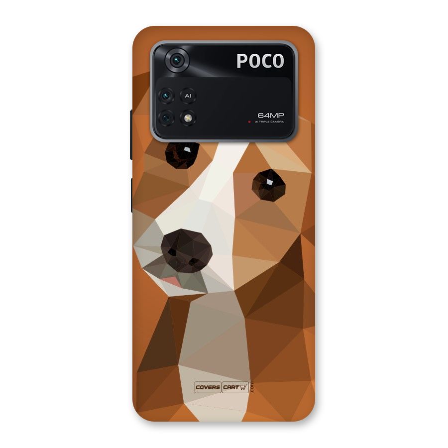 Cute Dog Back Case for Poco M4 Pro 4G