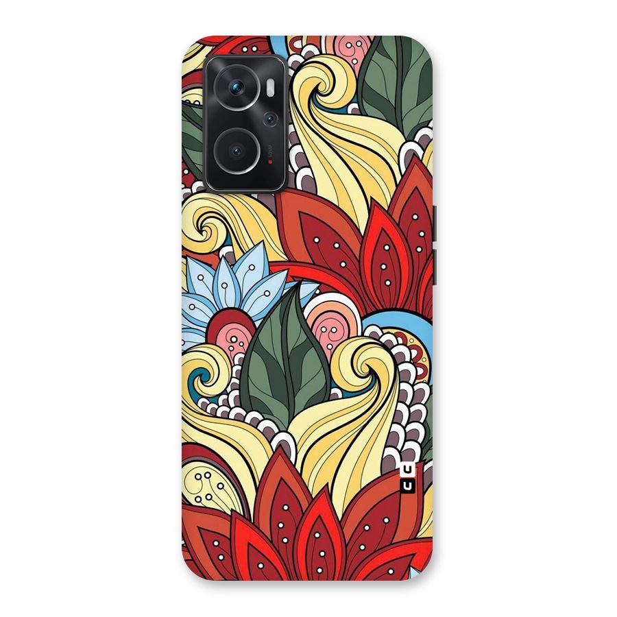 Cute Doodle Back Case for Oppo K10 4G