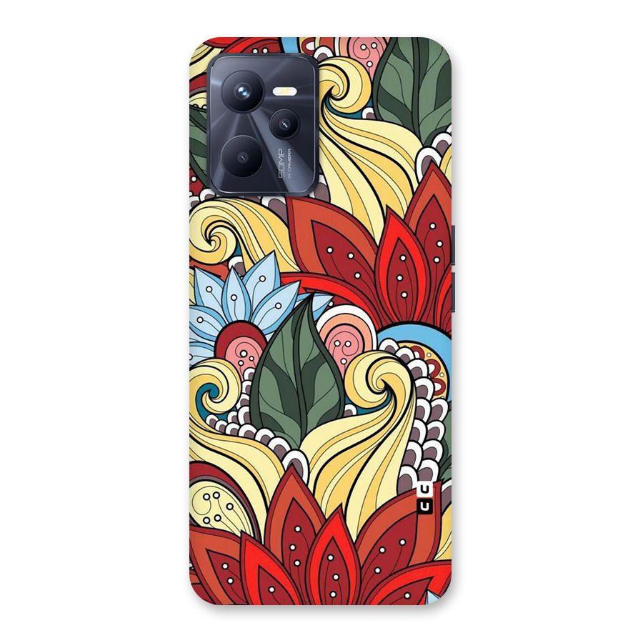 Cute Doodle Back Case for Realme C35