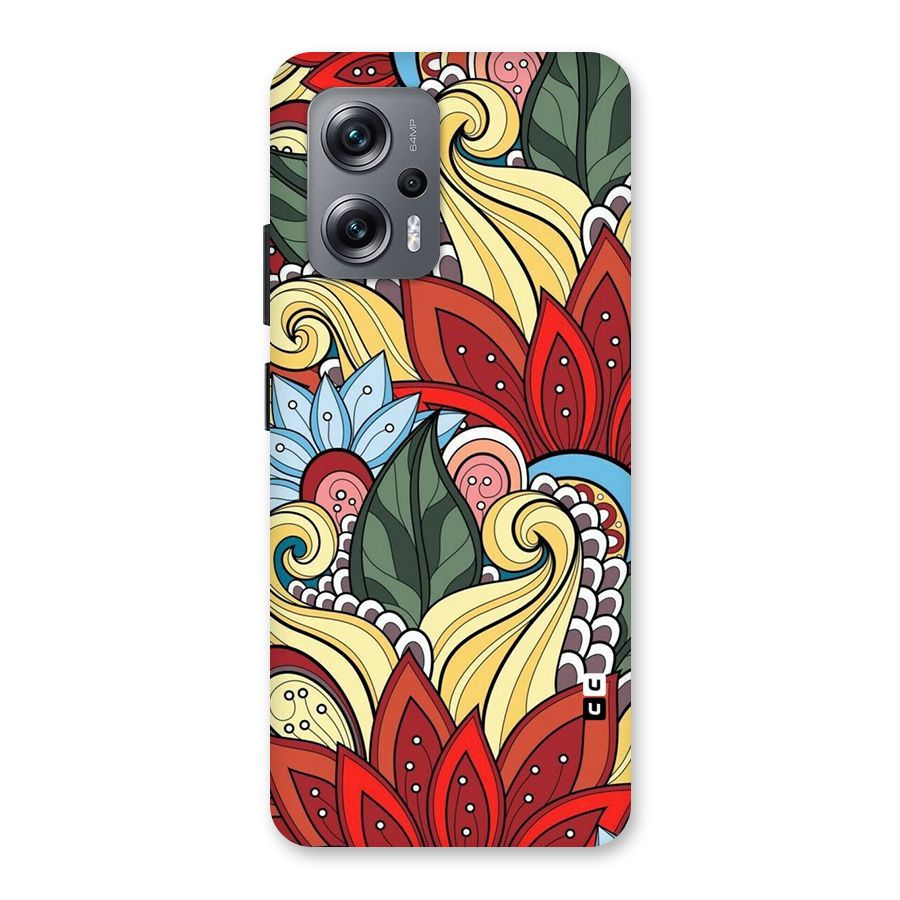 Cute Doodle Back Case for Redmi K50i