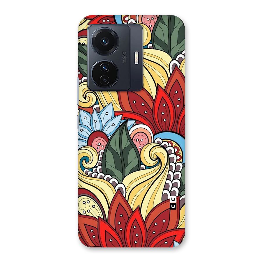 Cute Doodle Back Case for Vivo T1 Pro