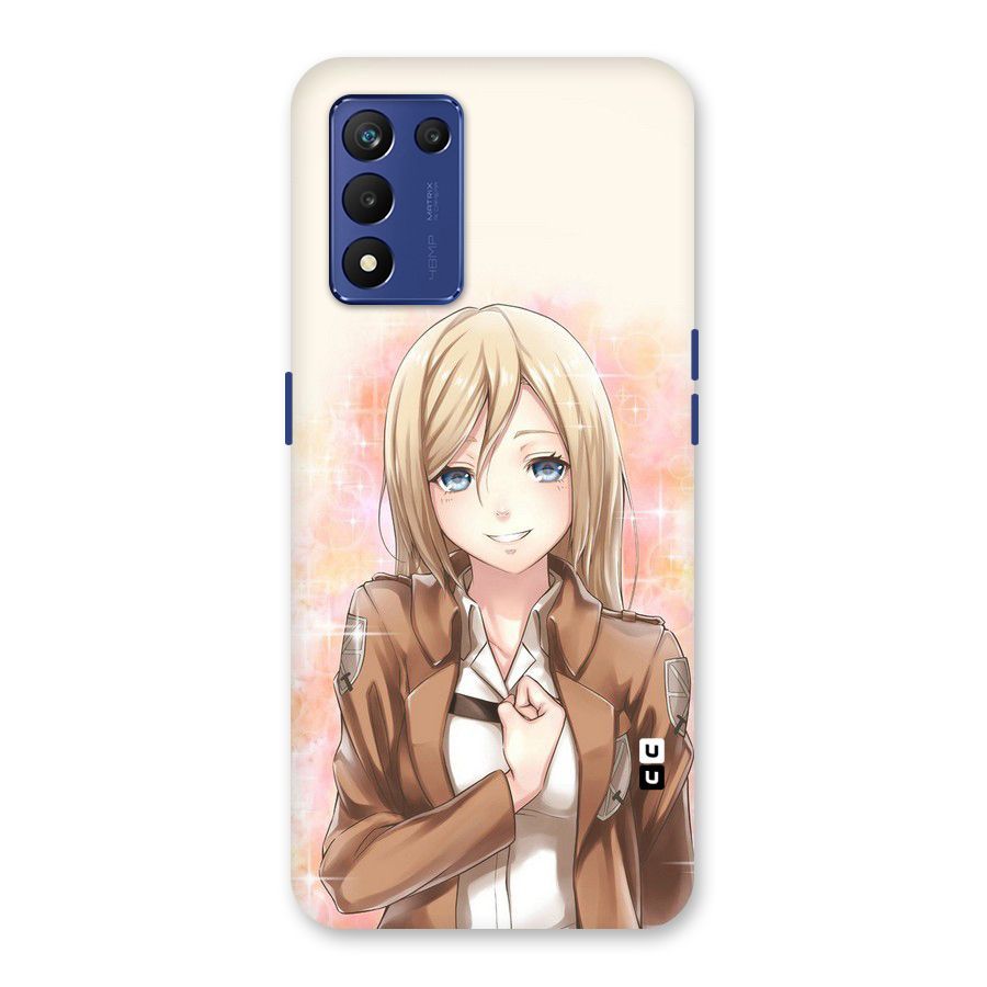 Cute Girl Art Back Case for Realme 9 5G Speed