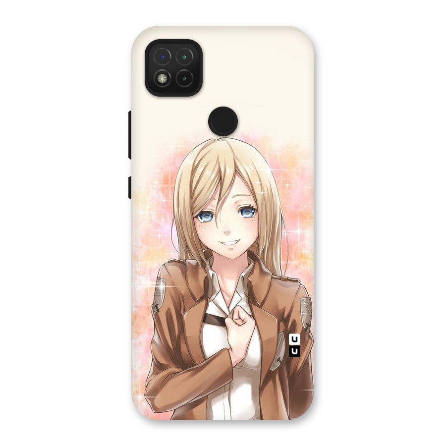 Cute Girl Art Back Case for Redmi 9 Activ