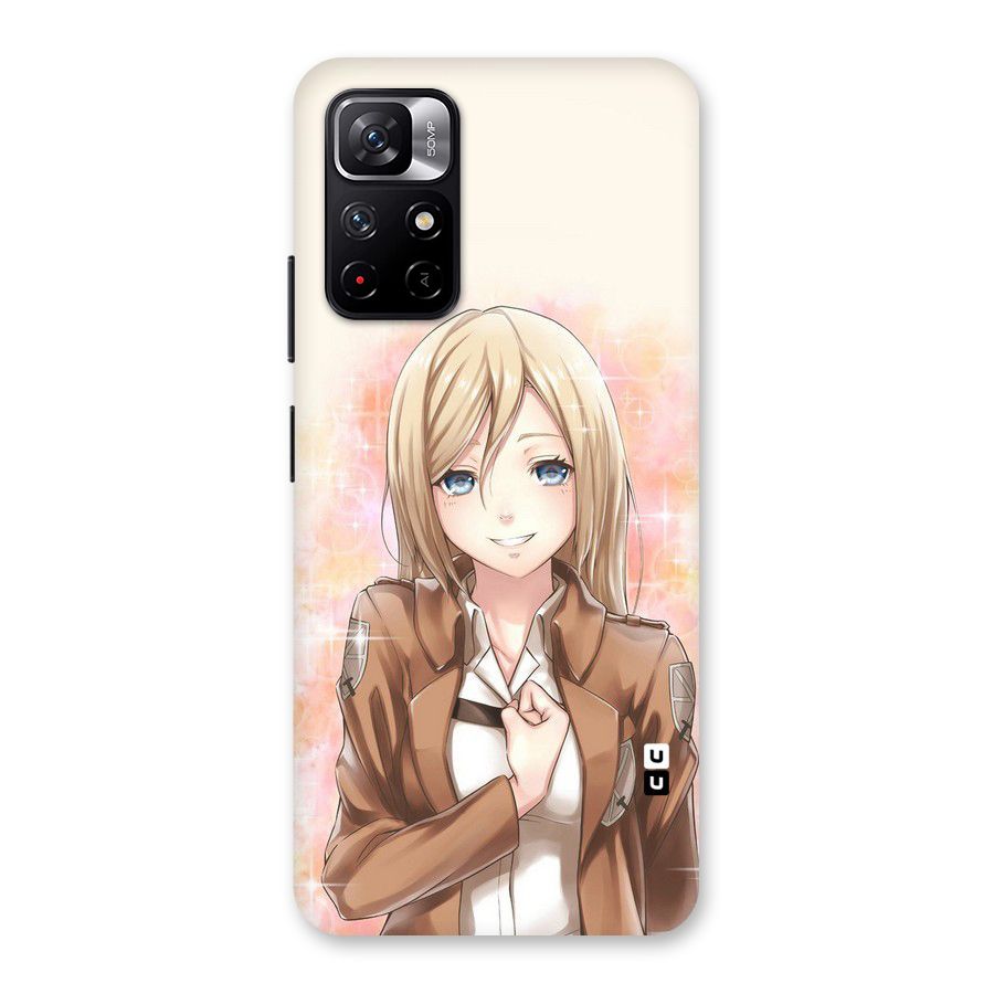 Cute Girl Art Back Case for Redmi Note 11T 5G
