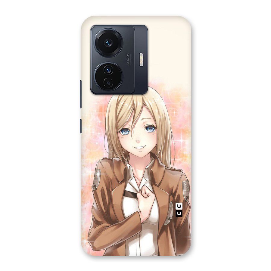 Cute Girl Art Back Case for Vivo T1 Pro