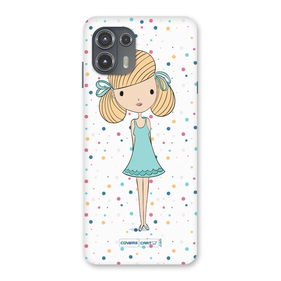 Cute Girl Back Case for Motorola Edge 20 Fusion