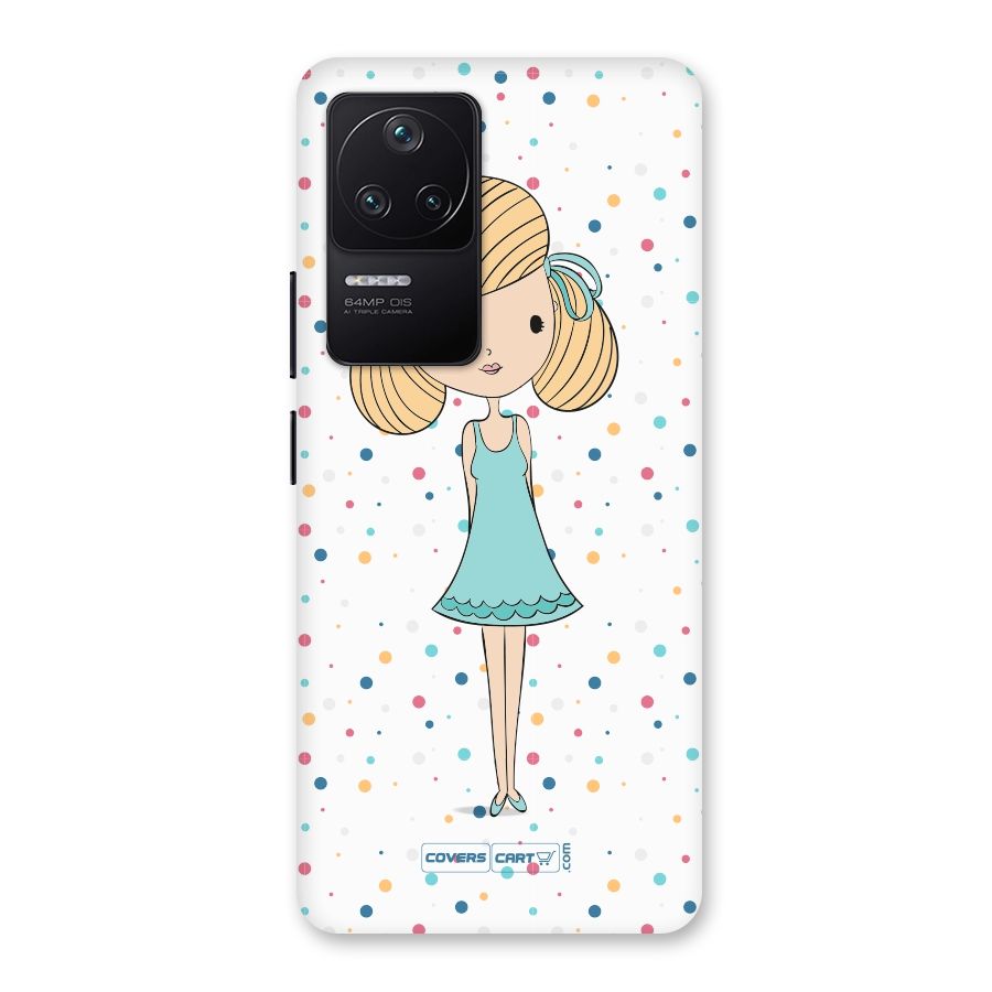 Cute Girl Back Case for Poco F4 5G