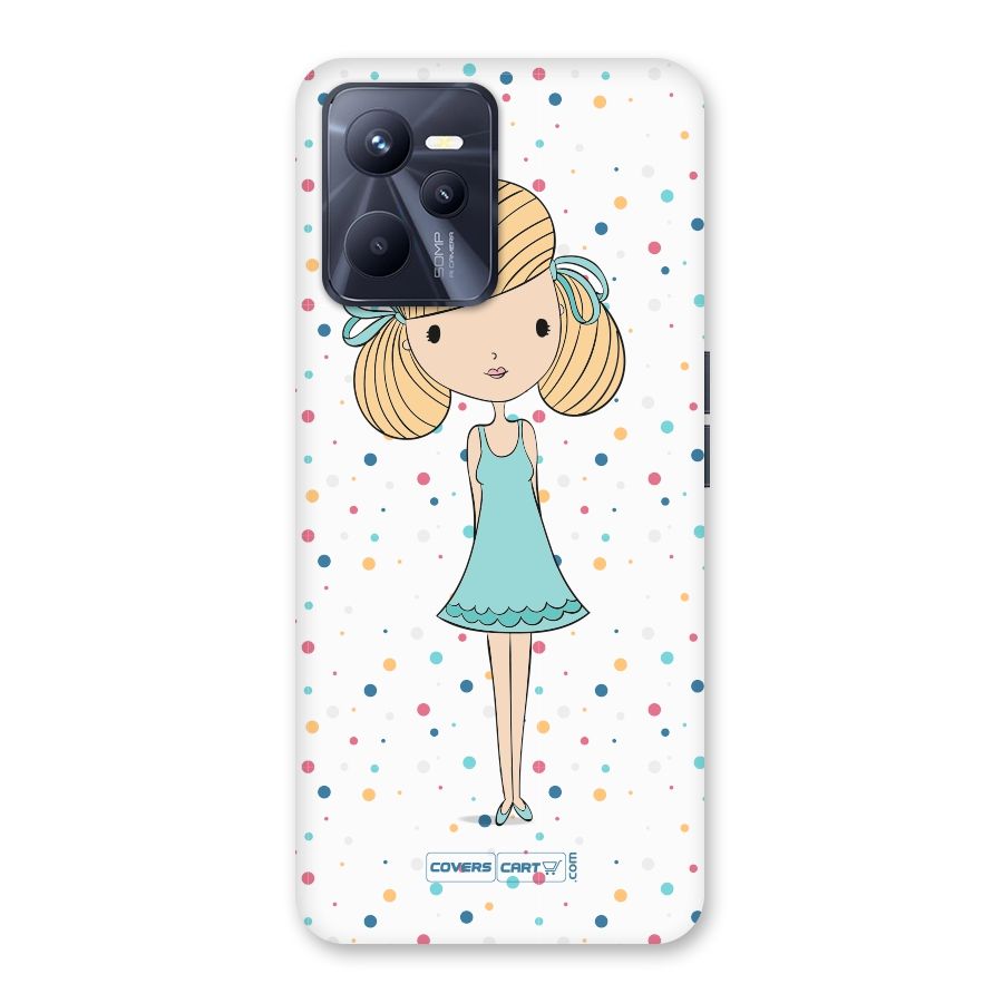 Cute Girl Back Case for Realme C35