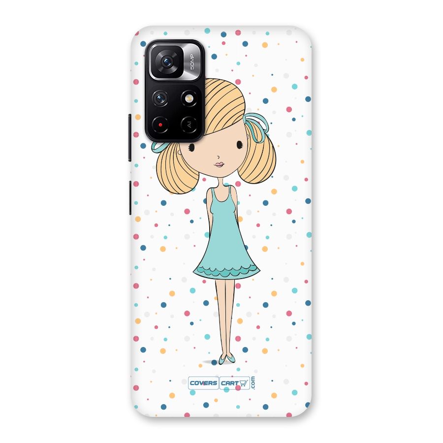 Cute Girl Back Case for Redmi Note 11T 5G