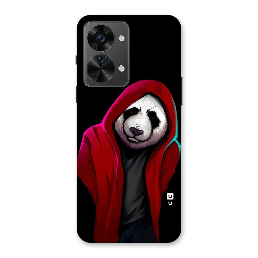 Cute Hoodie Panda Back Case for OnePlus Nord 2T