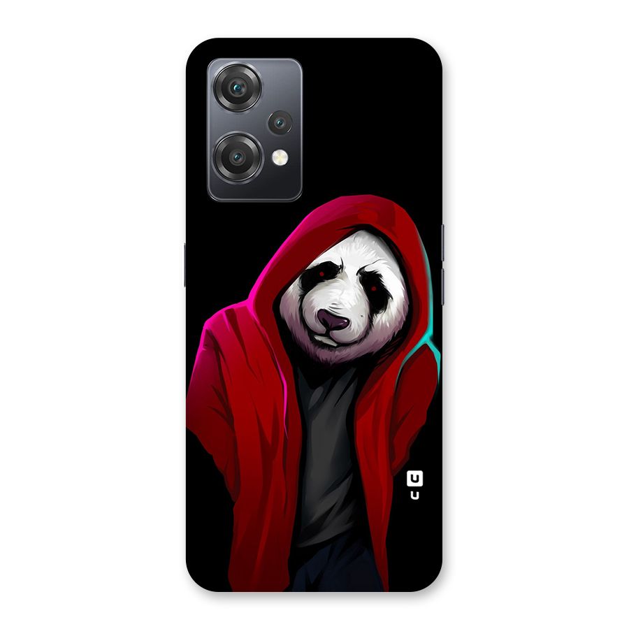 Cute Hoodie Panda Back Case for OnePlus Nord CE 2 Lite 5G