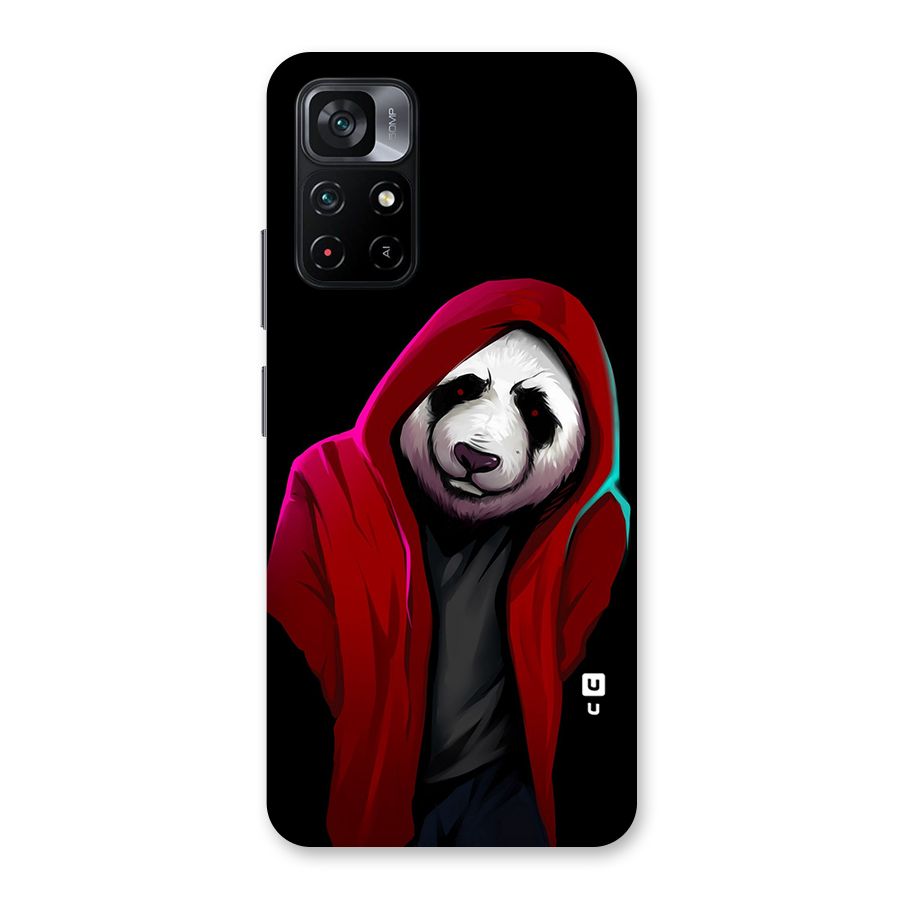 Cute Hoodie Panda Back Case for Poco M4 Pro 5G