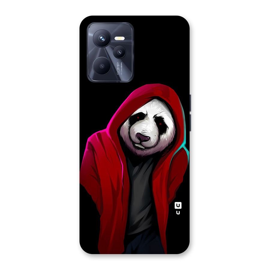 Cute Hoodie Panda Back Case for Realme C35