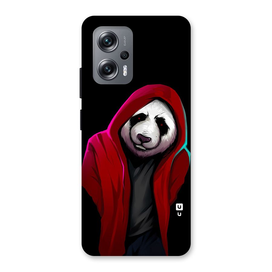 Cute Hoodie Panda Back Case for Redmi K50i