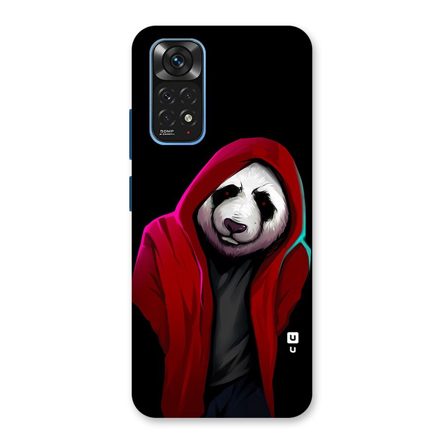 Cute Hoodie Panda Back Case for Redmi Note 11S
