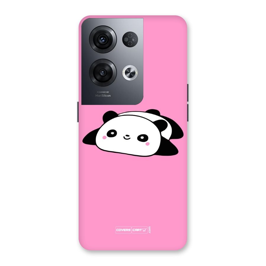 Cute Lazy Panda Back Case for Oppo Reno8 Pro 5G