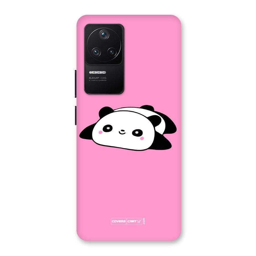 Cute Lazy Panda Back Case for Poco F4 5G