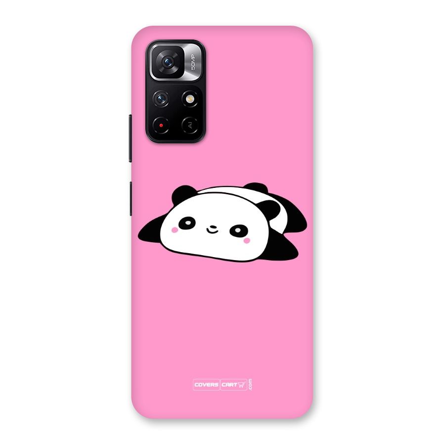 Cute Lazy Panda Back Case for Redmi Note 11T 5G