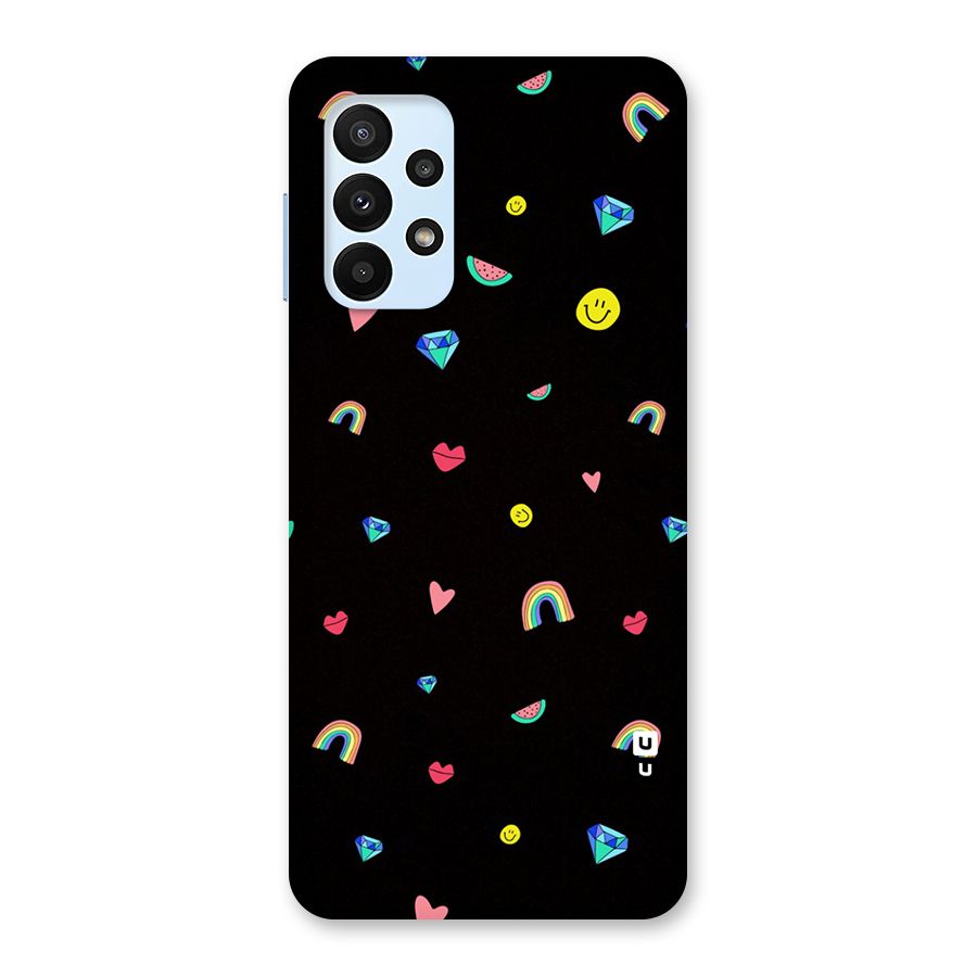 Cute Multicolor Shapes Back Case for Galaxy A23