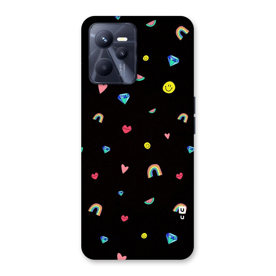 Cute Multicolor Shapes Back Case for Realme C35