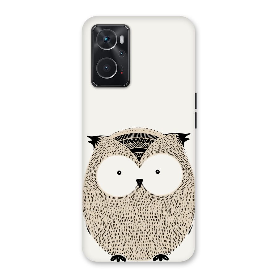 Cute Owl Back Case for Oppo K10 4G
