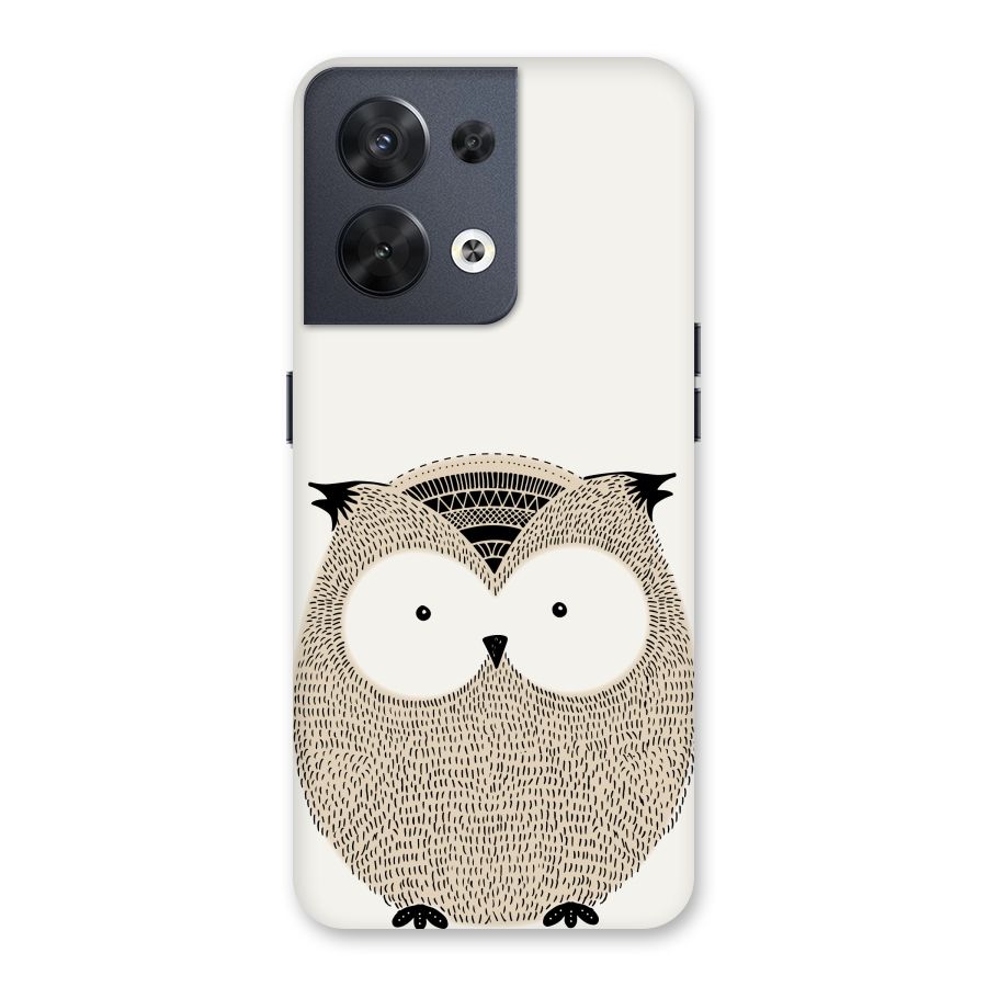 Cute Owl Back Case for Oppo Reno8 5G