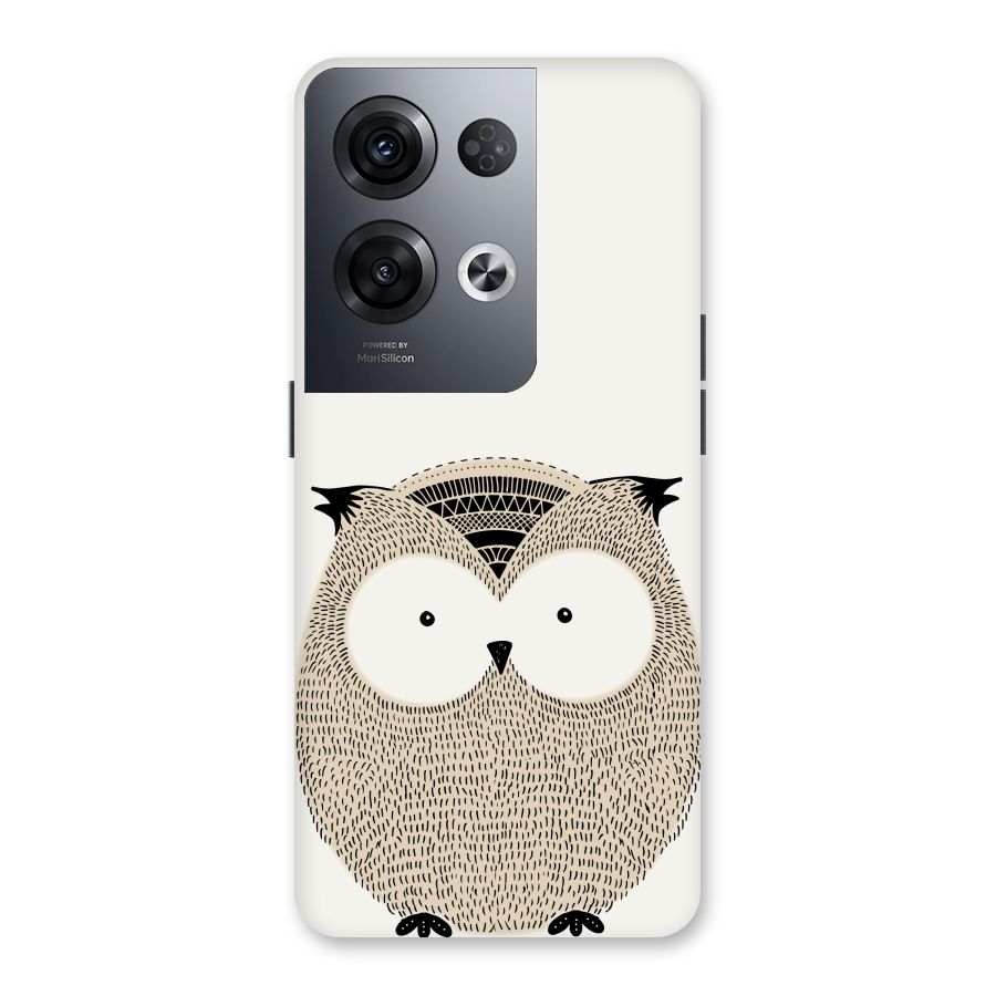 Cute Owl Back Case for Oppo Reno8 Pro 5G
